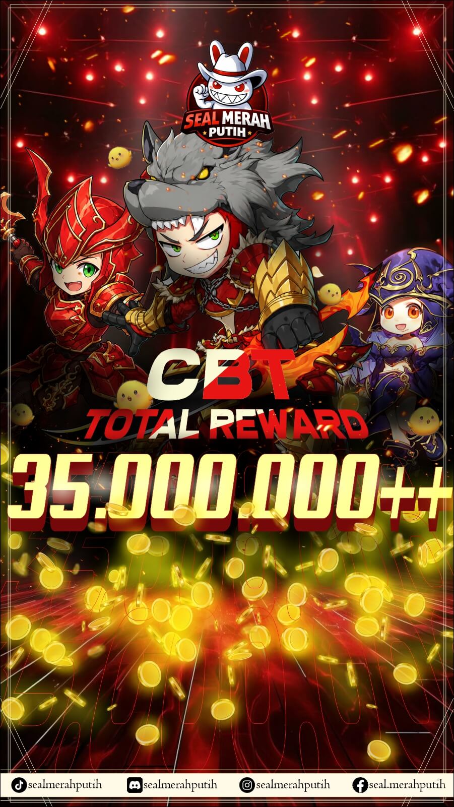 CBT SEAL MERAH PUTIH IS COMING!